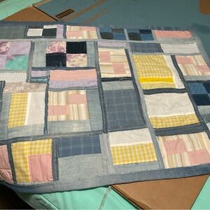 Rag and jean throw